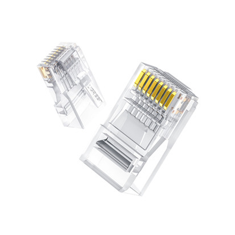 绿联NW120六类非屏蔽水晶头 百枚装，打造高速稳定网络的基石